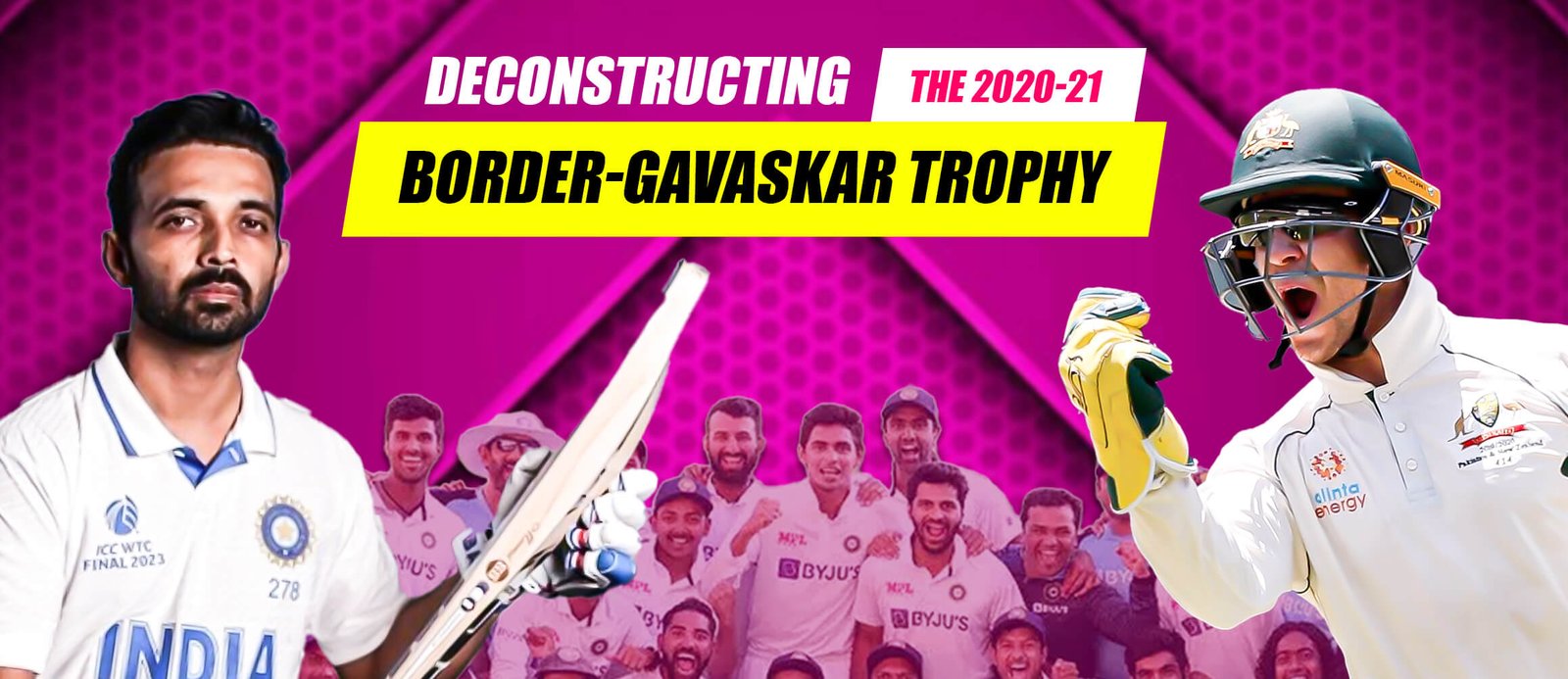 Deconstructing the 2020-21 Border-Gavaskar Trophy