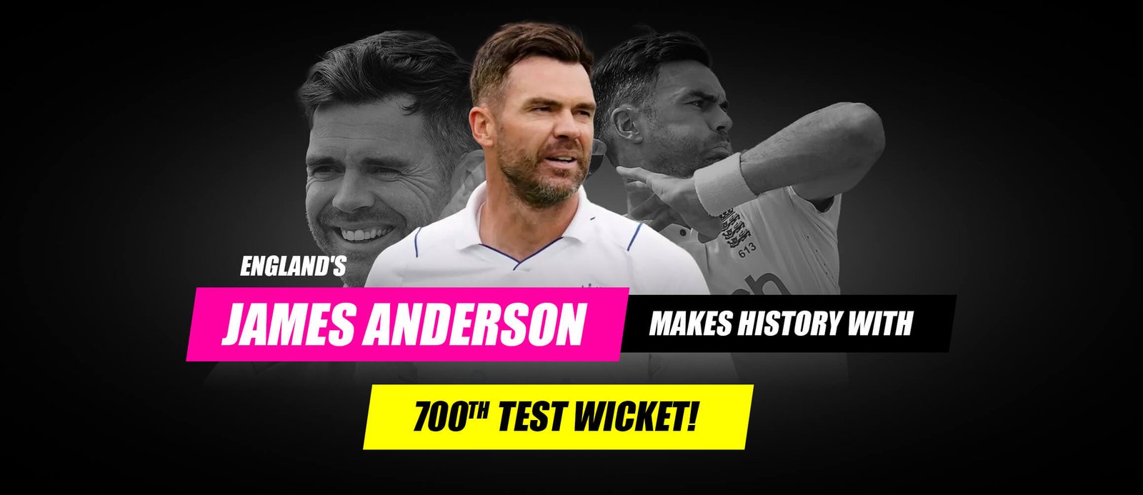 England’s James Anderson Makes History with 700th Test Wicket!