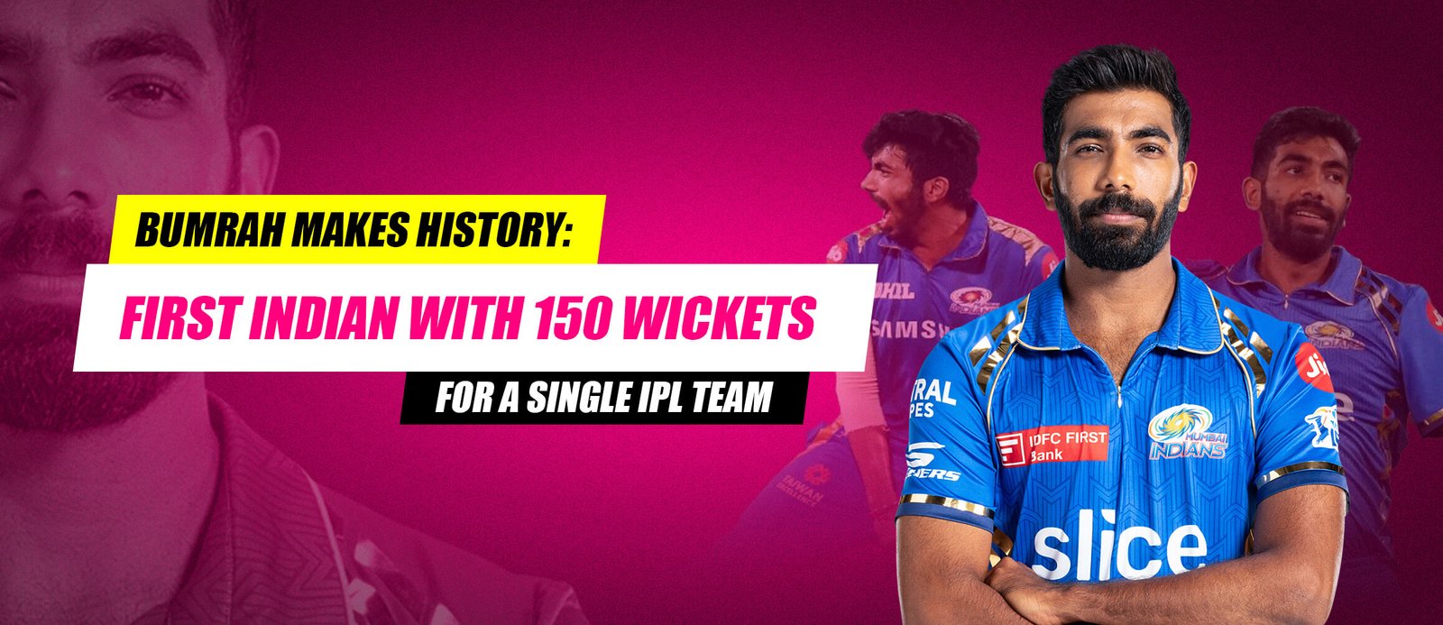 Bumrah Makes History: First Indian with 150 Wickets for a Single IPL ...