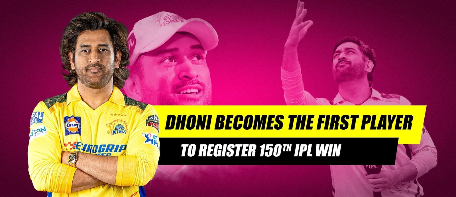 Dhoni Becomes the First Player to Register 150th IPL Win