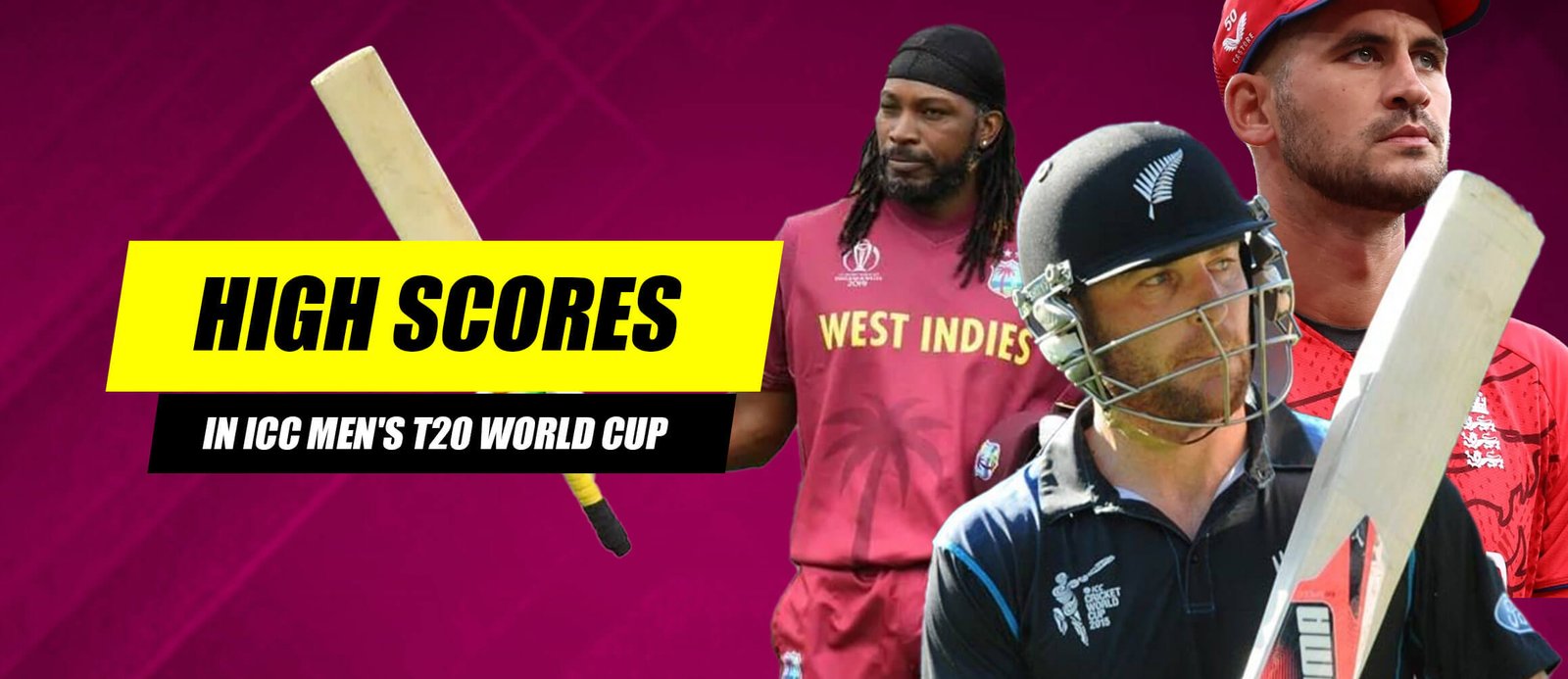 High scores in ICC Men’s T20 World Cup