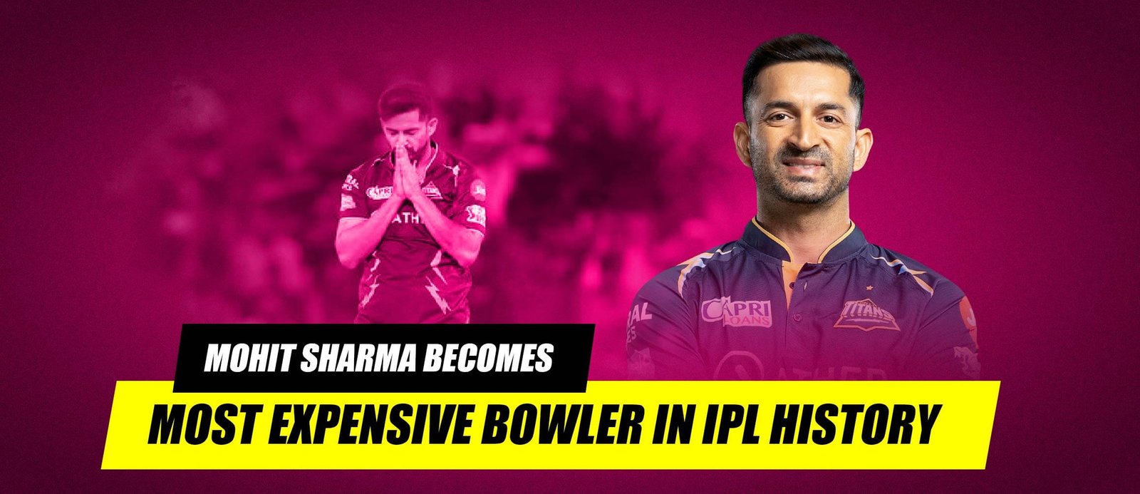 Mohit Sharma Becomes Most Expensive Bowler in IPL History