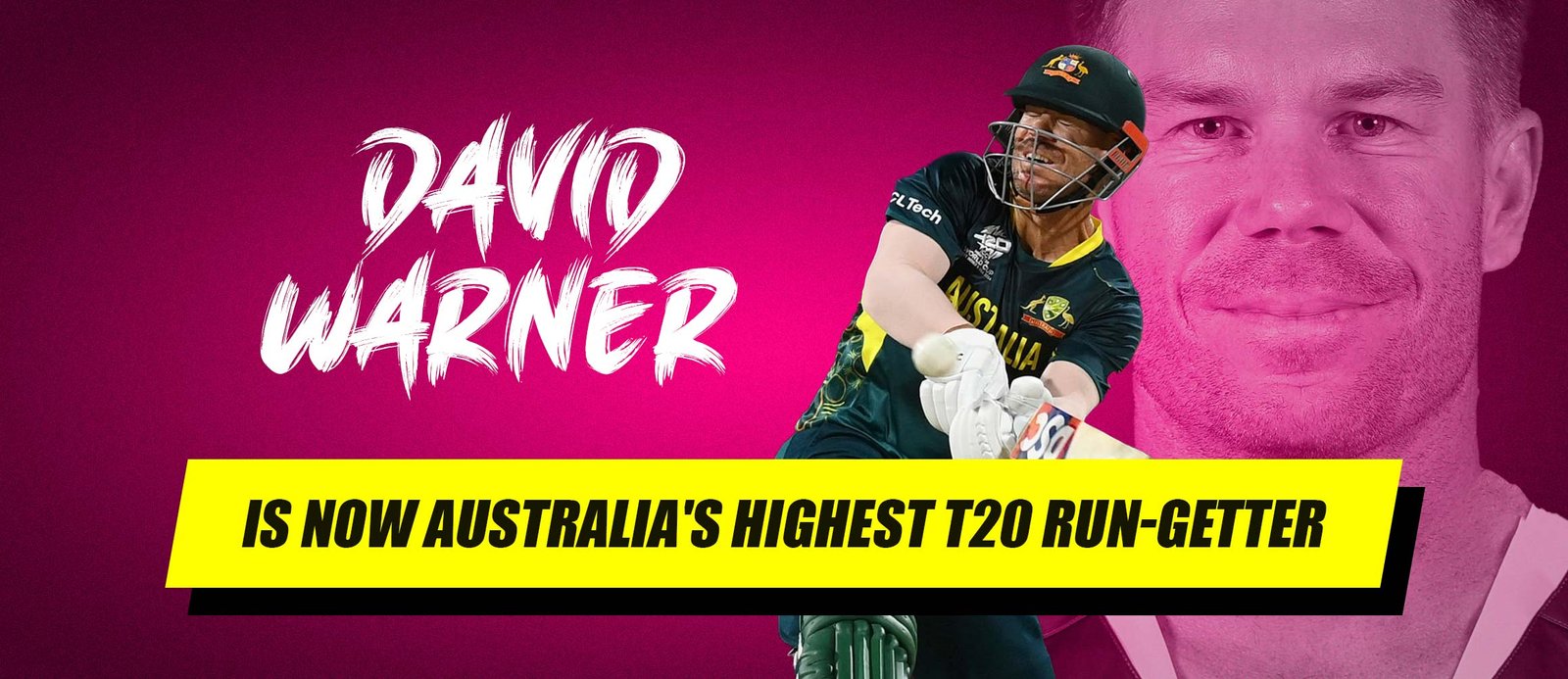 David Warner Is Now Australia’s Highest T20 Run-Getter