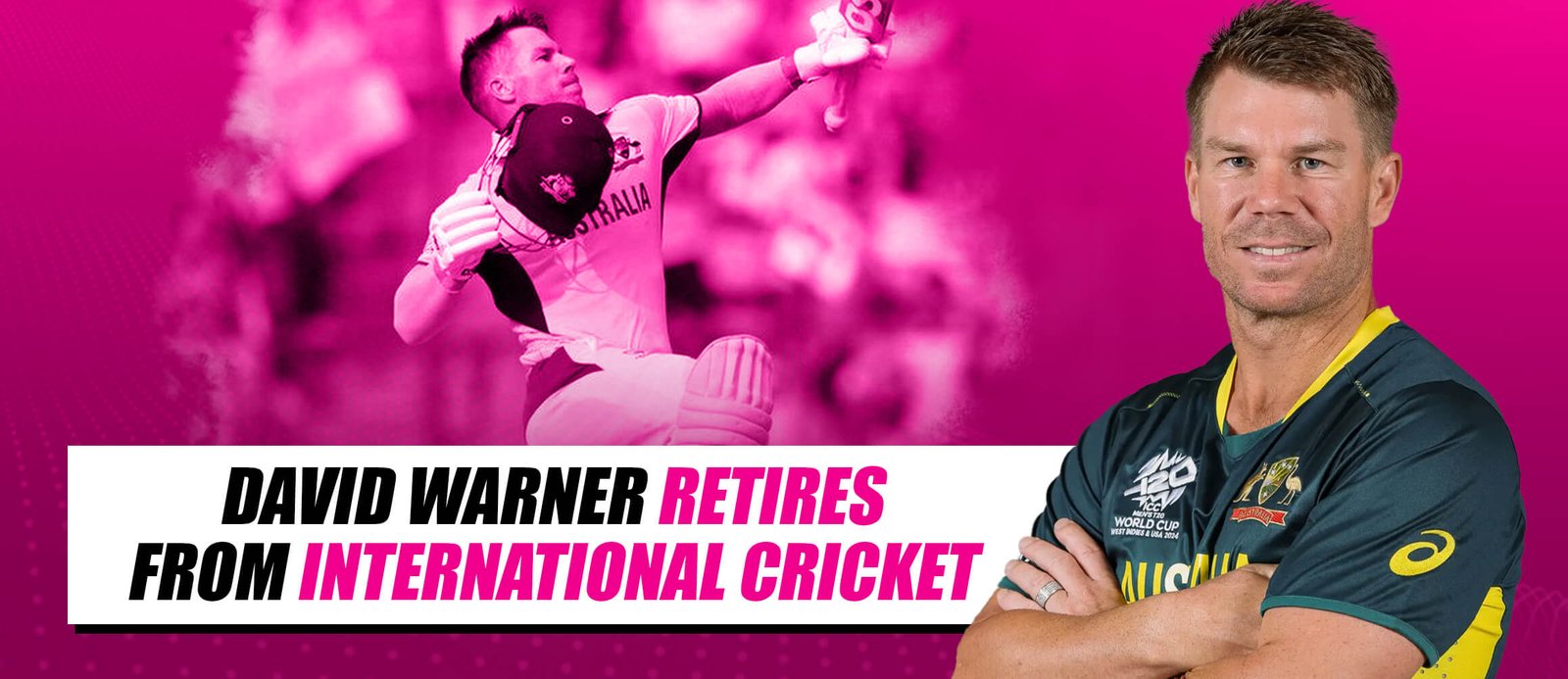 David Warner Retires from International Cricket