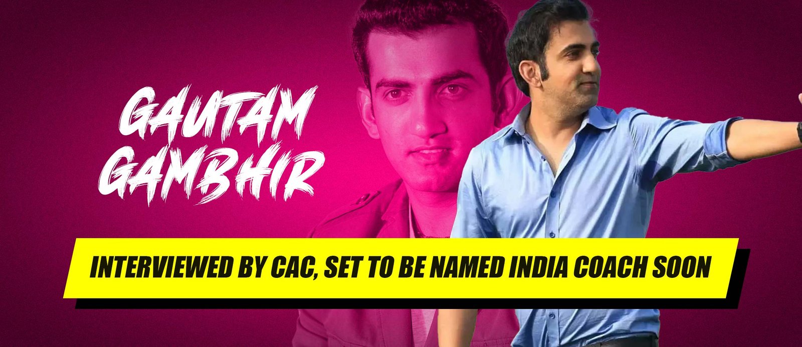 Gautam Gambhir interviewed by CAC, set to be named India coach soon