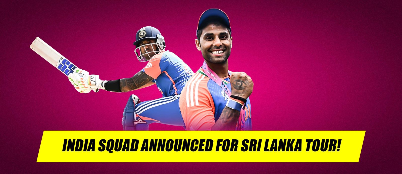 India squad Announced for Sri Lanka Tour!