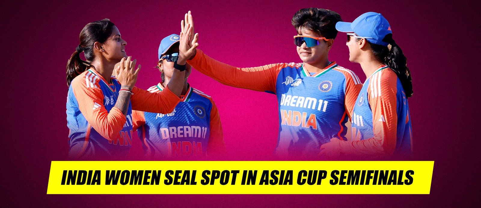 India Women Seal Spot in Asia Cup Semifinals - Buddy Exchange