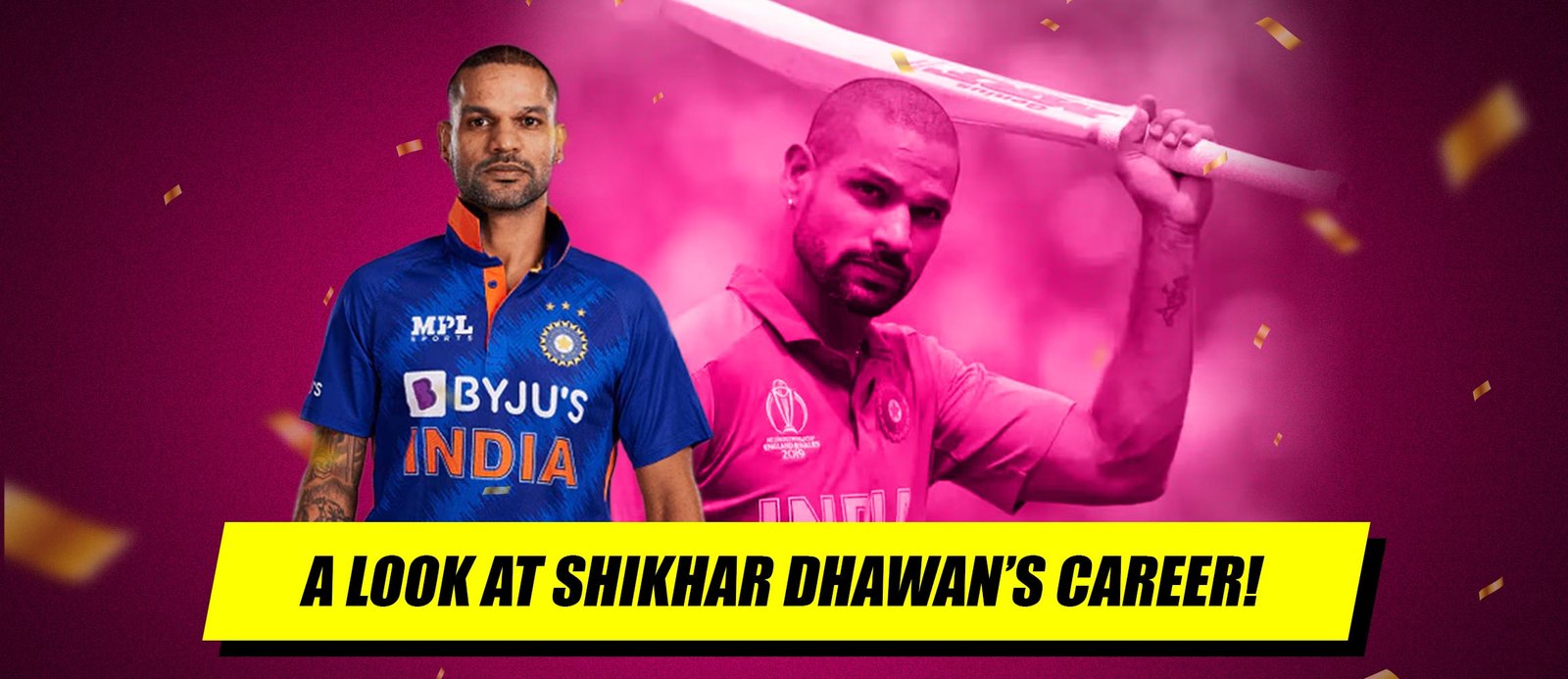 A look at Shikhar Dhawan’s Career!