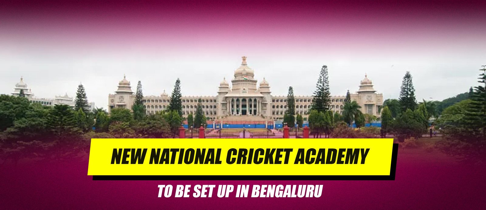 New National Cricket Academy to be set up in Bengaluru