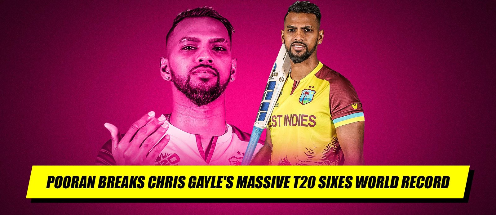 Pooran Breaks Chris Gayle’s Massive T20 Sixes World Record