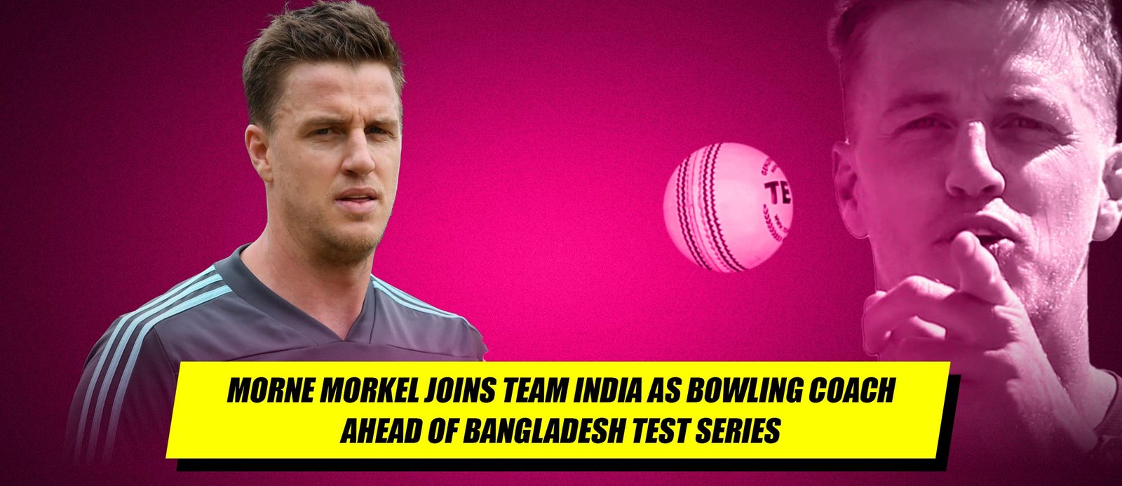 Morne Morkel Joins Team India as Bowling Coach Ahead of Bangladesh Test Series