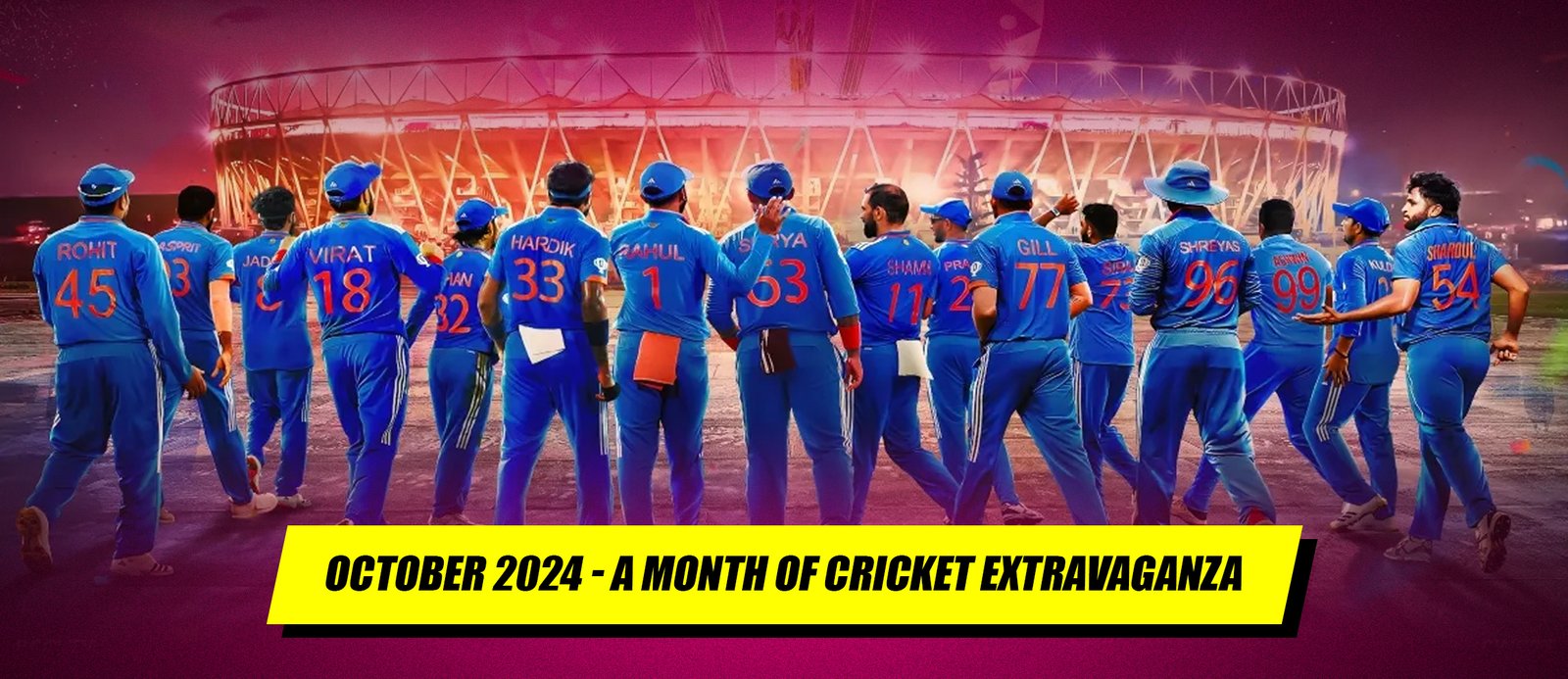 October 2024 – A Month of Cricket Extravaganza