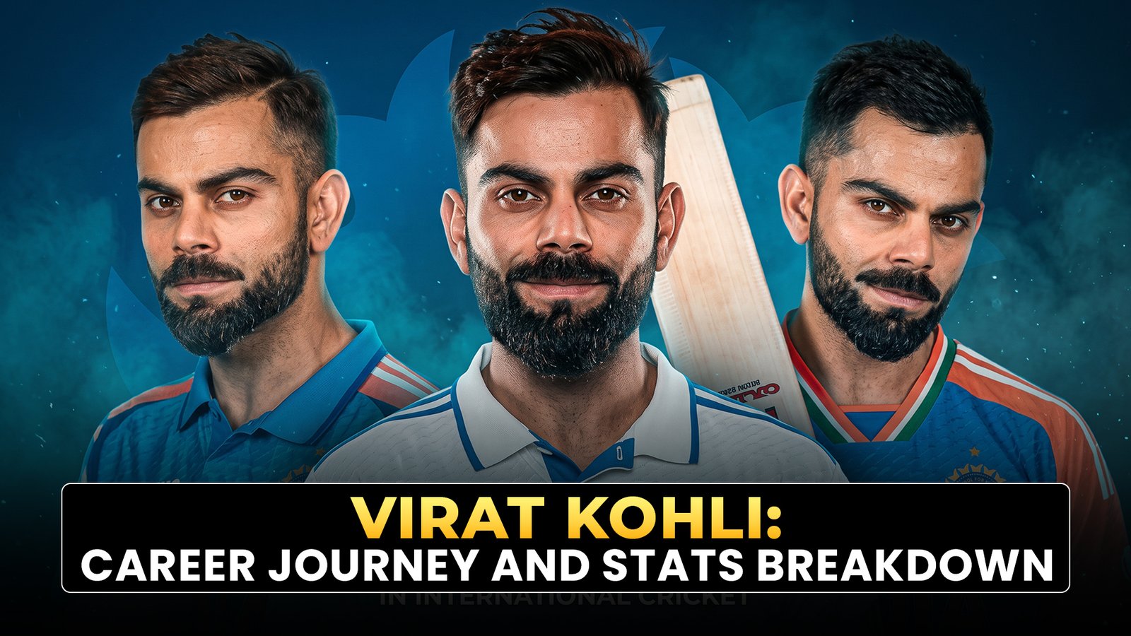 Virat Kohli: Career Journey and Complete Stats Breakdown