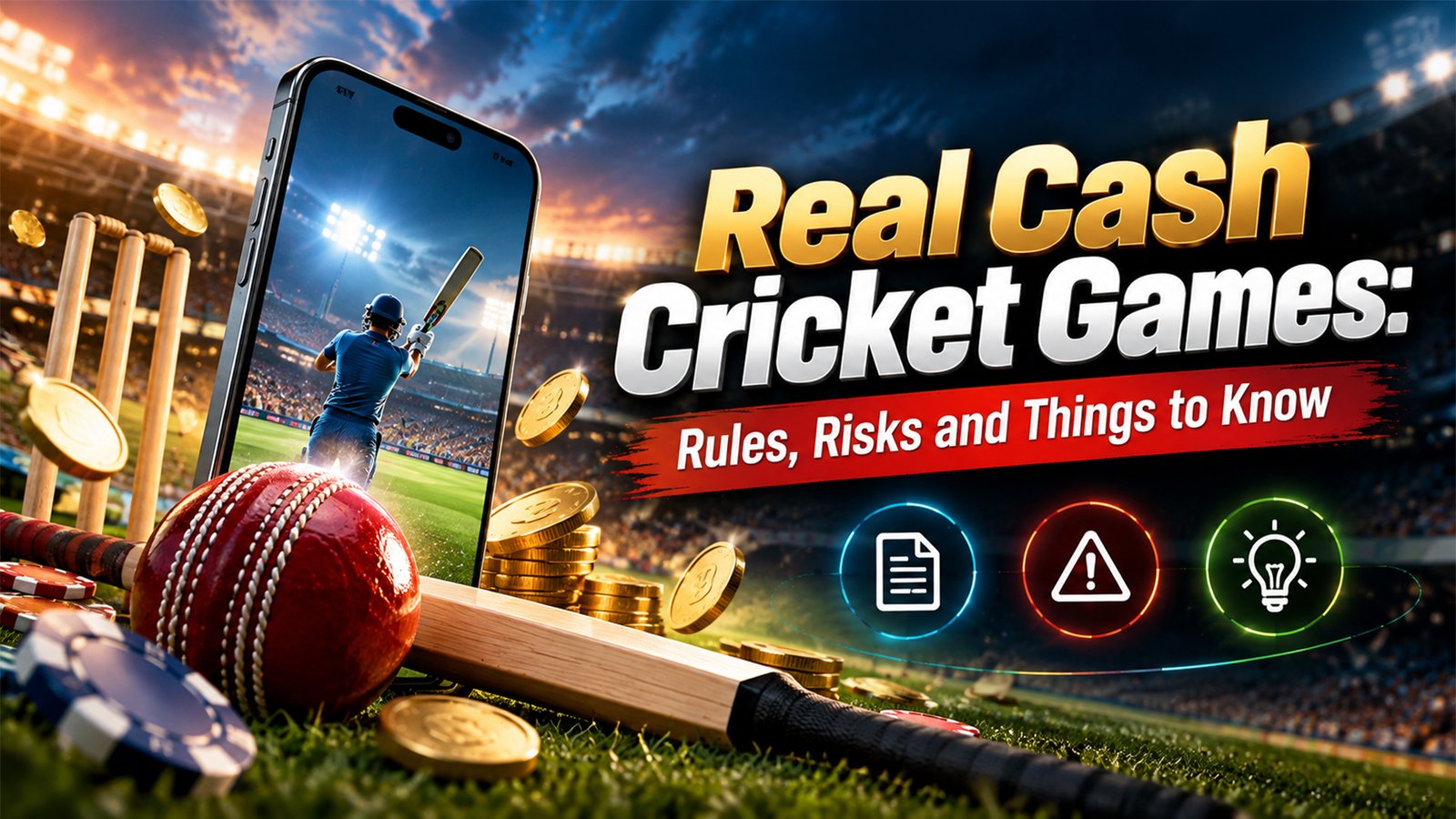 Real Cash Cricket Games: Rules, Risks and Things to Know